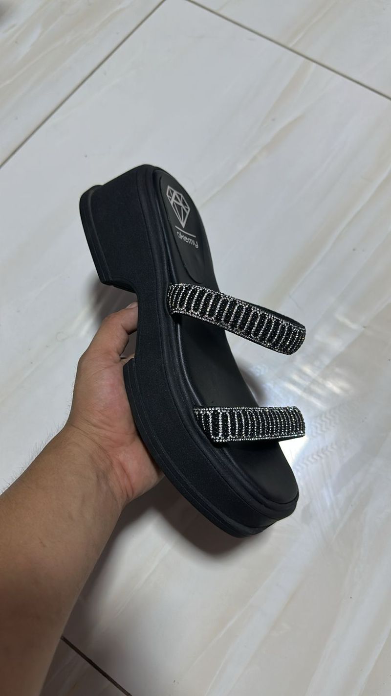 Sandalia Glam Noir